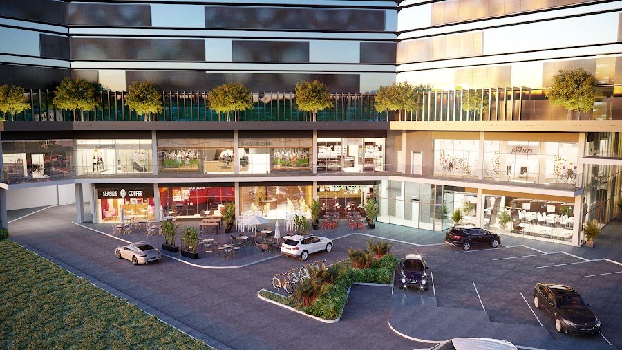 Locales y patio de Generation Tower