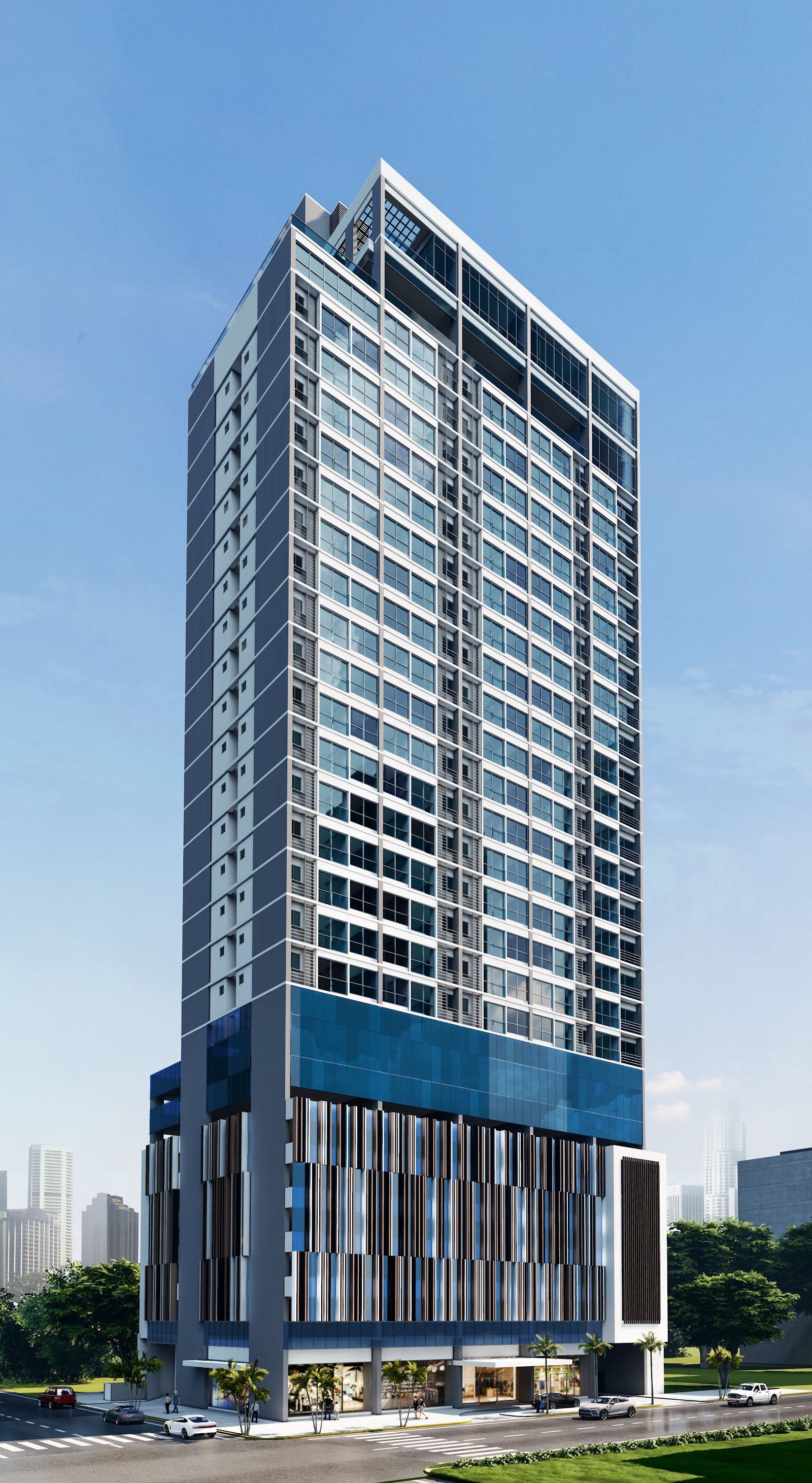 Edificio Seaside House sobre calle Uruguay, Panamá