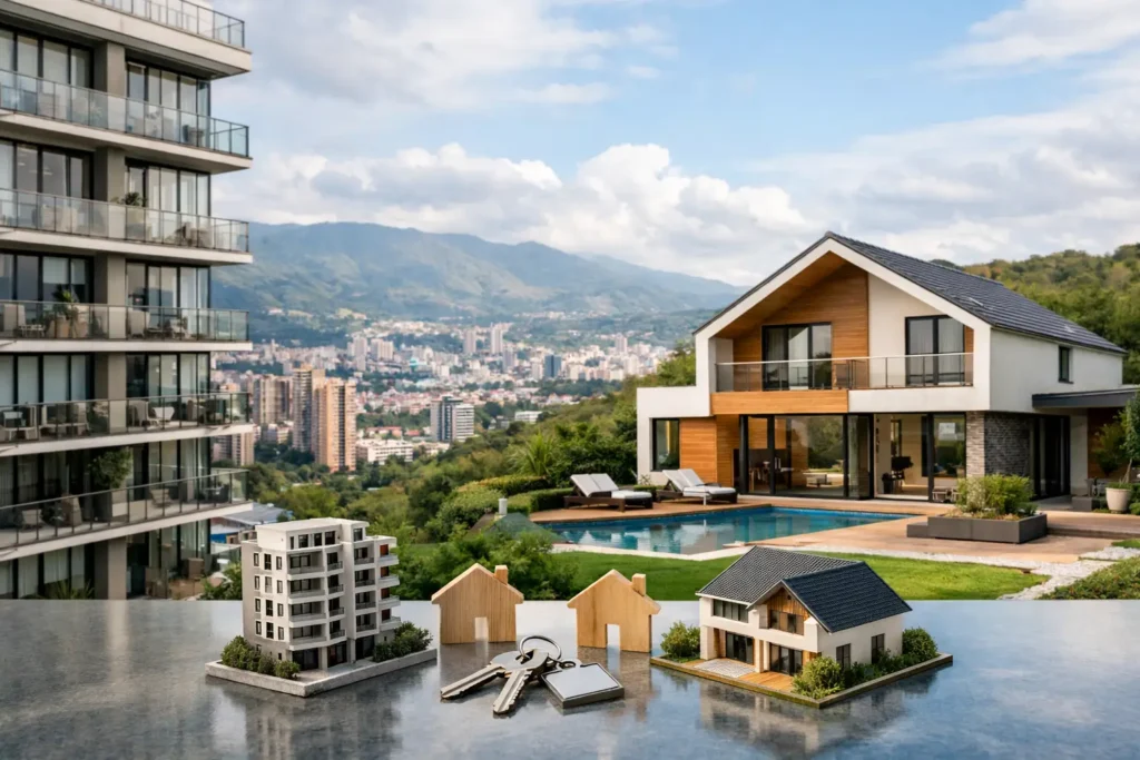 Casa o apartamento en Medellín: qué conviene